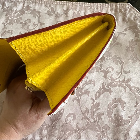 Authentic Louis Vuitton x Takashi Murakami Monogram Multicolore Sarah Wallet - Picture 12 of 17